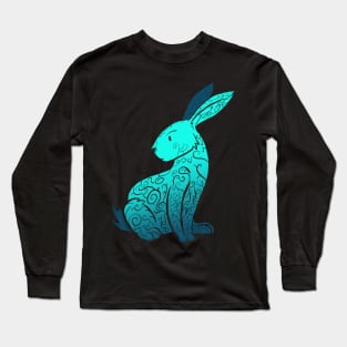 alt bunny - mint Long Sleeve T-Shirt